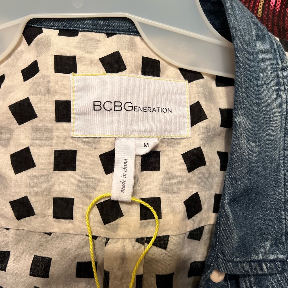 Bcbgeneratin cotton women shirt.